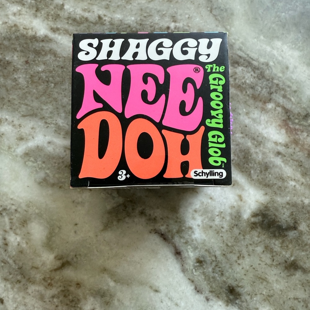 NeeDoh “Shaggy” Groovy Glob  Stress Ball purple